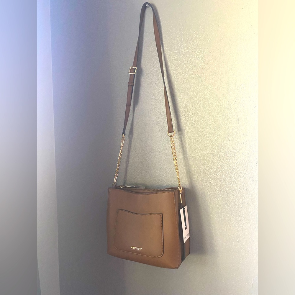 Nine West brown purse NWT